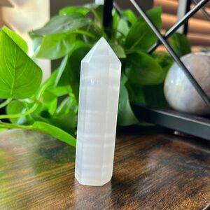 Small Pink Calcite Tower